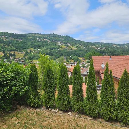 Chalet Leobina, Quartier Calme, Vue Panoramique! La Bresse Bagian luar foto