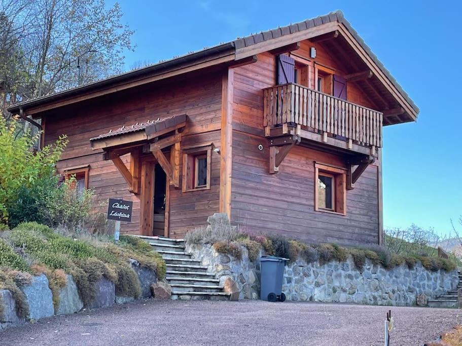 Chalet Leobina, Quartier Calme, Vue Panoramique! La Bresse Bagian luar foto